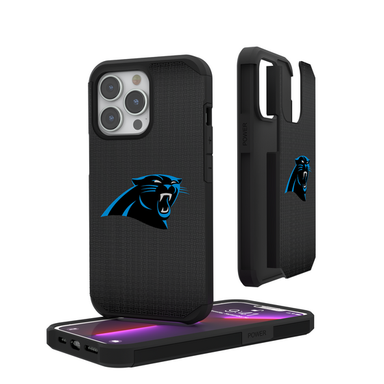 Carolina Panthers Linen Rugged Phone Case-0