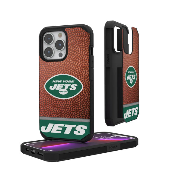 New York Jets Football Wordmark Rugged Case - iPhone 14 Pro Max