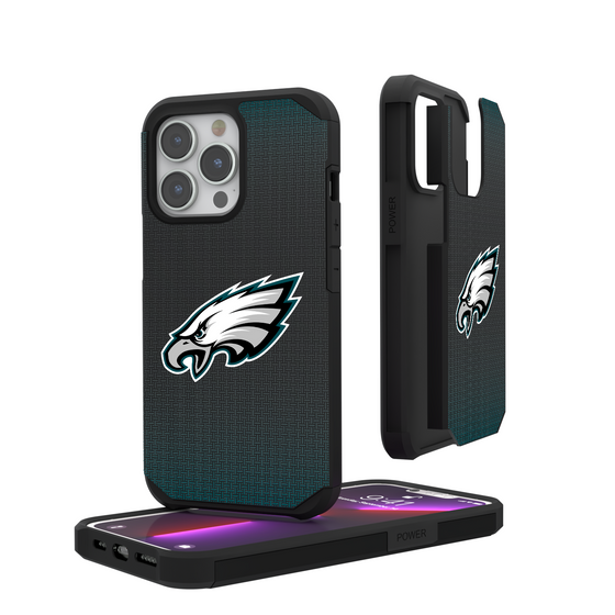 Philadelphia Eagles Linen Rugged Phone Case-0