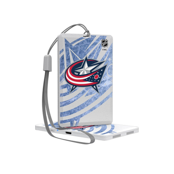 Columbus Blue Jackets Ice Tilt Bluetooth Credit Card Mini Speaker-0