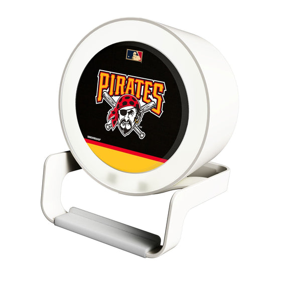 Pittsburgh Pirates 1997-2013 - Cooperstown Collection Solid Wordmark Night Light Charger and Bluetooth Speaker - 757 Sports Collectibles