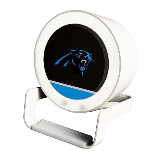 Carolina Panthers Solid Wordmark Night Light Charger and Bluetooth Speaker - 757 Sports Collectibles