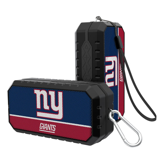 New York Giants Solid Wordmark Bluetooth Speaker - 757 Sports Collectibles