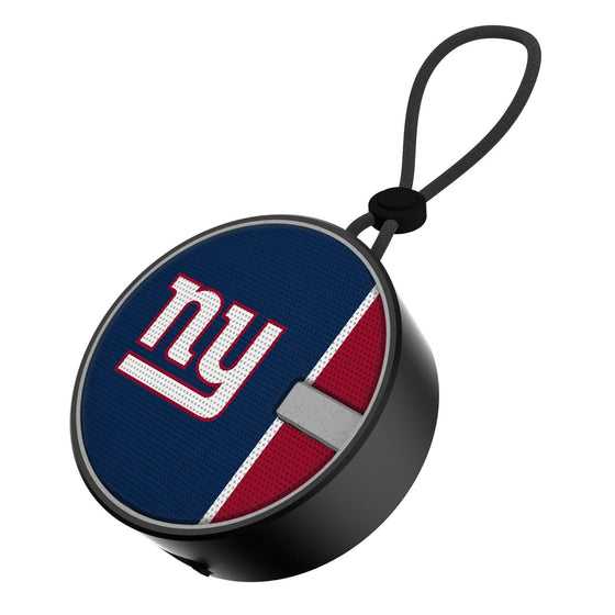 New York Giants Solid Wordmark Waterproof Speaker - 757 Sports Collectibles