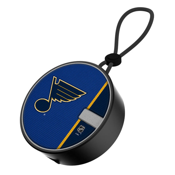 St. Louis Blues Solid Wordmark Waterproof Speaker-0