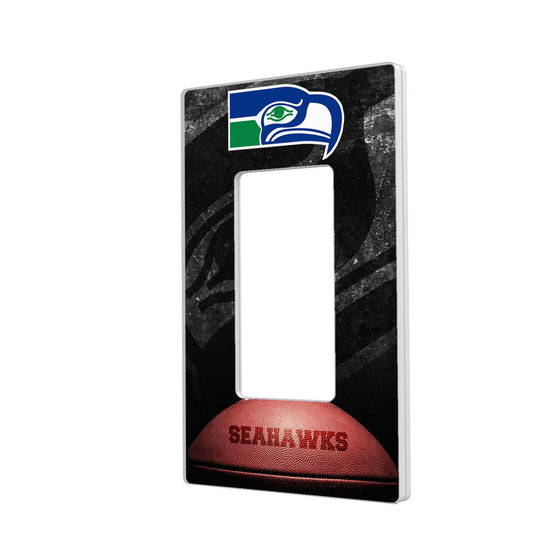 Seattle Seahawks Legendary Hidden-Screw Light Switch Plate - 757 Sports Collectibles