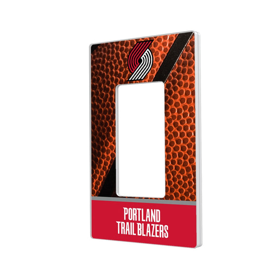 Portland Trail Blazers Basketball Hidden-Screw Light Switch Plate-1