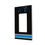 Carolina Panthers Stripe Hidden-Screw Light Switch Plate - 757 Sports Collectibles