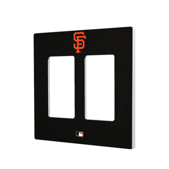 San Francisco Giants Solid Hidden-Screw Light Switch Plate - 757 Sports Collectibles