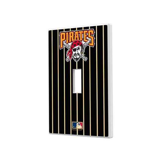 Pittsburgh Pirates 1997-2013 - Cooperstown Collection Pinstripe Hidden-Screw Light Switch Plate - 757 Sports Collectibles