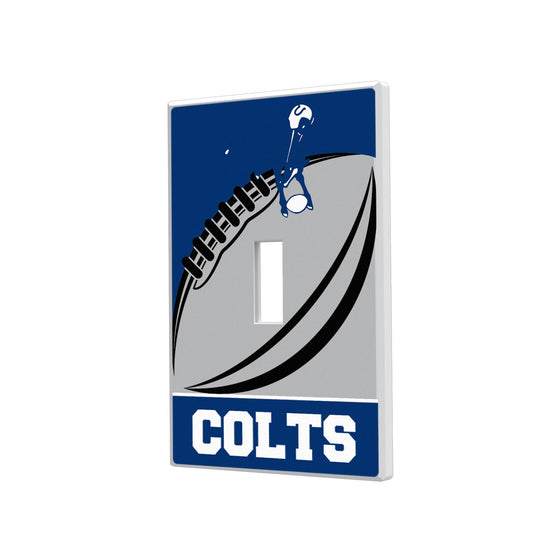 Baltimore Colts 1946 Historic Collection Passtime Hidden-Screw Light Switch Plate - 757 Sports Collectibles