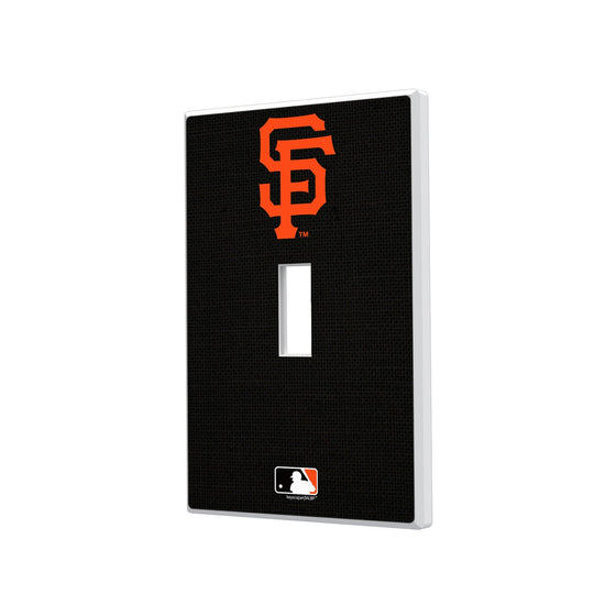 San Francisco Giants Solid Hidden-Screw Light Switch Plate - 757 Sports Collectibles