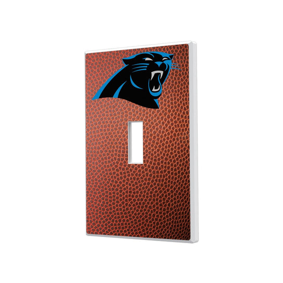 Carolina Panthers Football Hidden-Screw Light Switch Plate-0