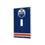 Edmonton Oilers Stripe Hidden-Screw Light Switch Plate-0