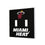 Miami Heat Solid Hidden-Screw Light Switch Plate-2