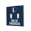 Dallas Mavericks Solid Hidden-Screw Light Switch Plate-2