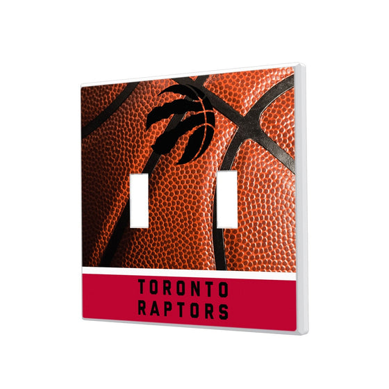 Toronto Raptors Basketball Hidden-Screw Light Switch Plate-2