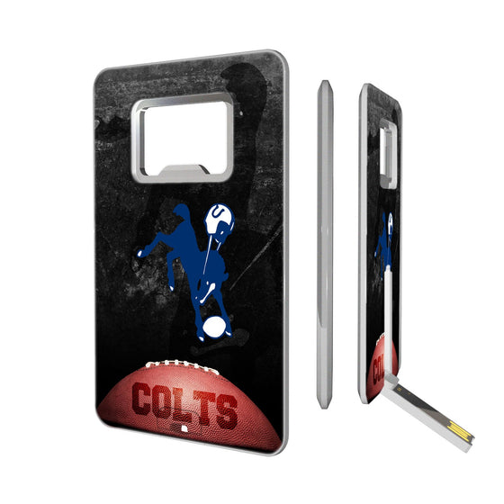 Baltimore Colts 1946 Historic Collection Legendary Credit Card USB Drive with Bottle Opener 32GB - 757 Sports Collectibles