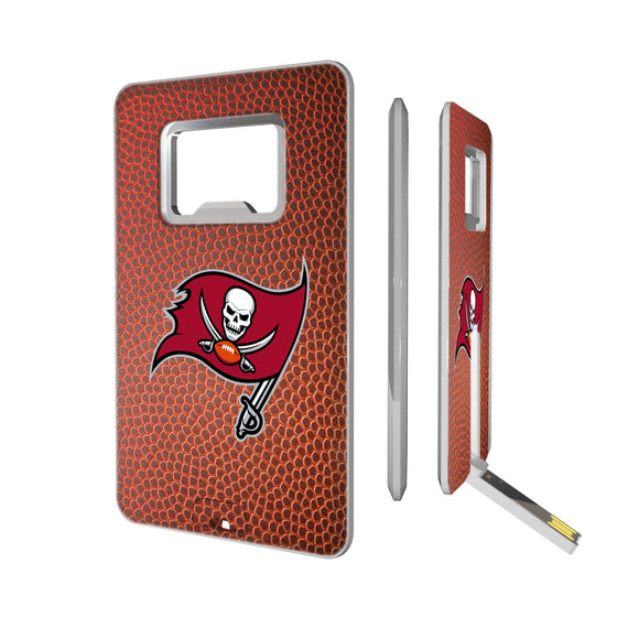 Tampa Bay Buccaneers Football Credit Card USB Drive with Bottle Opener 32GB - 757 Sports Collectibles