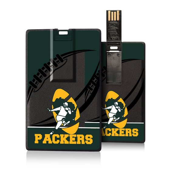 Green Bay Packers Historic Collection Passtime Credit Card USB Drive 32GB - 757 Sports Collectibles