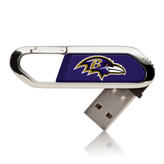 Baltimore Ravens Solid USB 16GB Clip Style Flash Drive - 757 Sports Collectibles