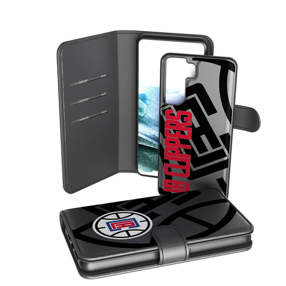 Los Angeles Clippers Tilt Wallet Case-1