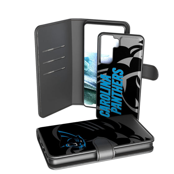 Carolina Panthers Tilt Wallet Case - 757 Sports Collectibles