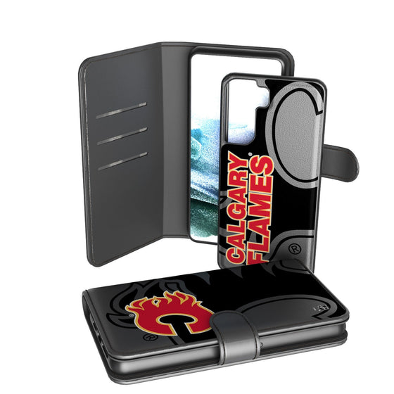 Calgary Flames Tilt Wallet Case-1