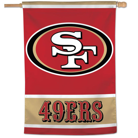 San Francisco 49ers Banner 28x40 Vertical - 757 Sports Collectibles