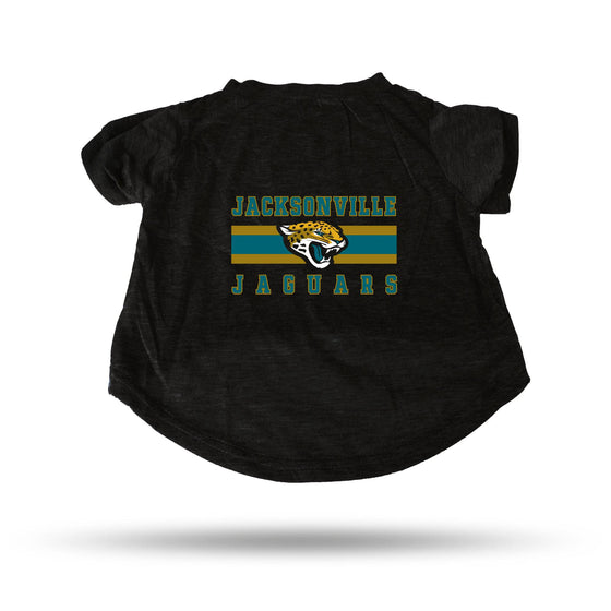 Jacksonville JAGUARS BLACK PET T-SHIRT - XL (Rico) - 757 Sports Collectibles