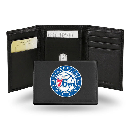 PHILADELPHIA 76ERS EMBROIDERED TRIFOLD (Rico) - 757 Sports Collectibles