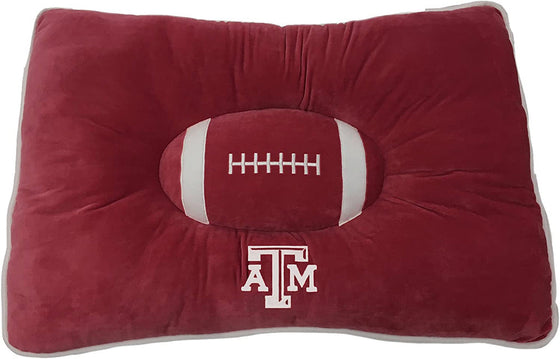 Texas A&M Aggies Pet Pillow Bed