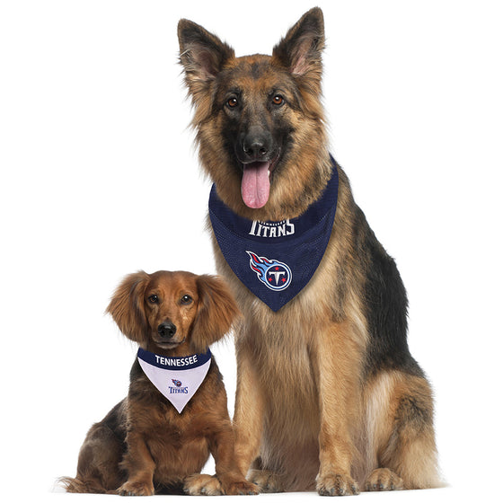 Tennessee Titans Reversible Bandana Pets First - 757 Sports Collectibles