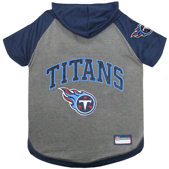 Tennessee Titans Hoody Dog Tee by Pets First