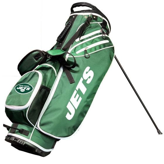 New York Jets Birdie Stand Golf Bag Green