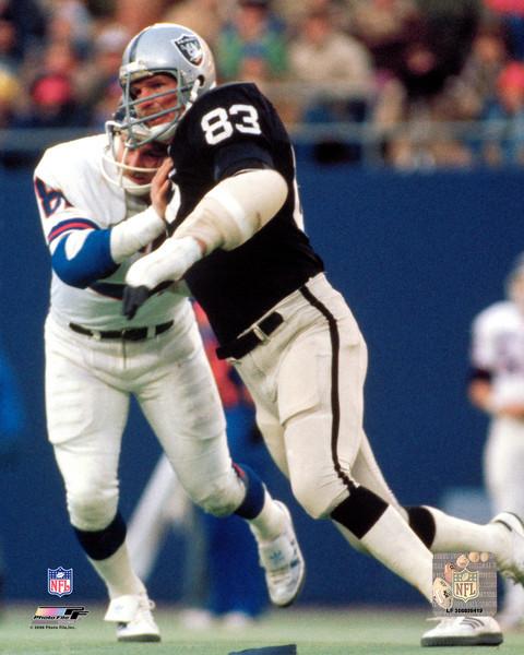 Los Angeles Raiders Ted Hendricks HOF Show Our 8x10