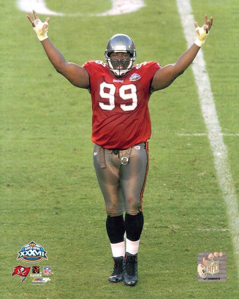 Tampa Bay Buccaneers Oakland Raiders Warren Sapp HOF Show Our 8x10