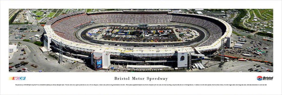 Bristol Motor Speedway - Food City 500  - Unframed - 757 Sports Collectibles