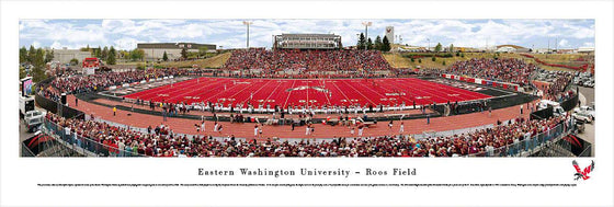 Eastern Washington Football - Unframed - 757 Sports Collectibles