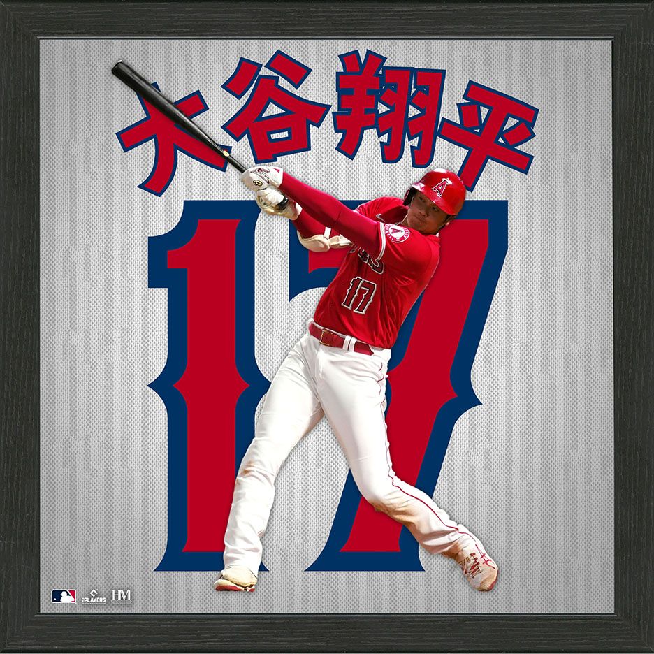 Shohei Ohtani Los Angeles Angels Impact Jersey Frame