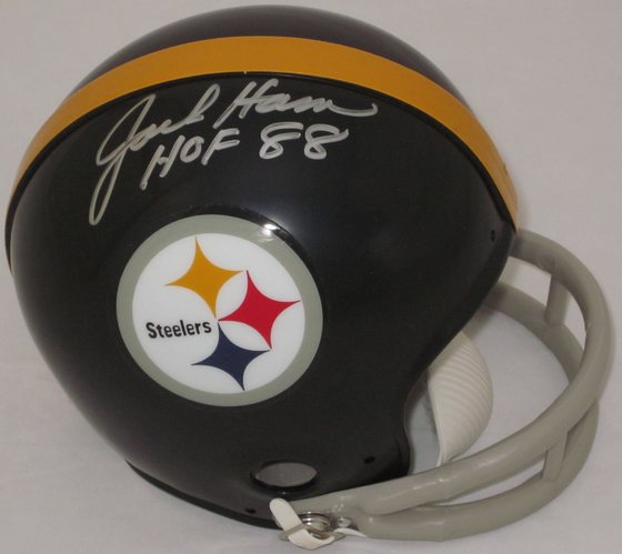 Jack Ham Pittsburgh Steelers Autographed Mini Helmet