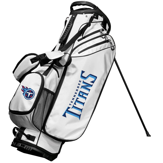 Tennessee Titans Birdie Stand Golf Bag Wht