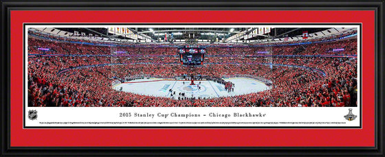 2015 Stanley Cup Champions - Chicago Blackhawks - Deluxe Frame - 757 Sports Collectibles