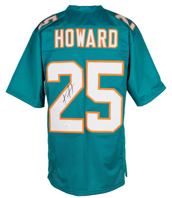 Miami Dolphins Xavien Howard Signed Auto Custom Aqua Jersey - JSA COA - 757 Sports Collectibles