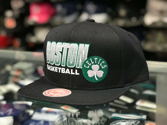 Boston Celtics SCORE KEEPER Snapback Mitchell & Ness NBA Adjustable Hat