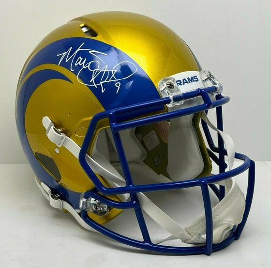 Matthew Stafford Signed F/S Authentic Flash Helmet Fanatics - 757 Sports Collectibles