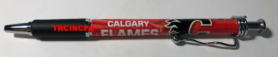 Officially Licensed NHL Ball Point Pen(4 pack) - Pick Your Team - FREE SHIPPING (Calgary Flames)