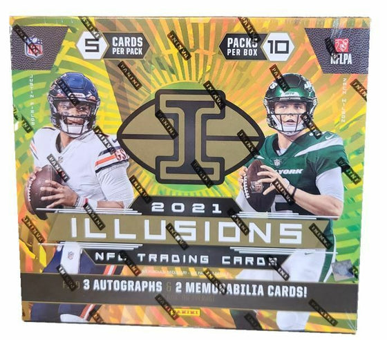 2021 Panini Illusions Football Hobby Box - 757 Sports Collectibles