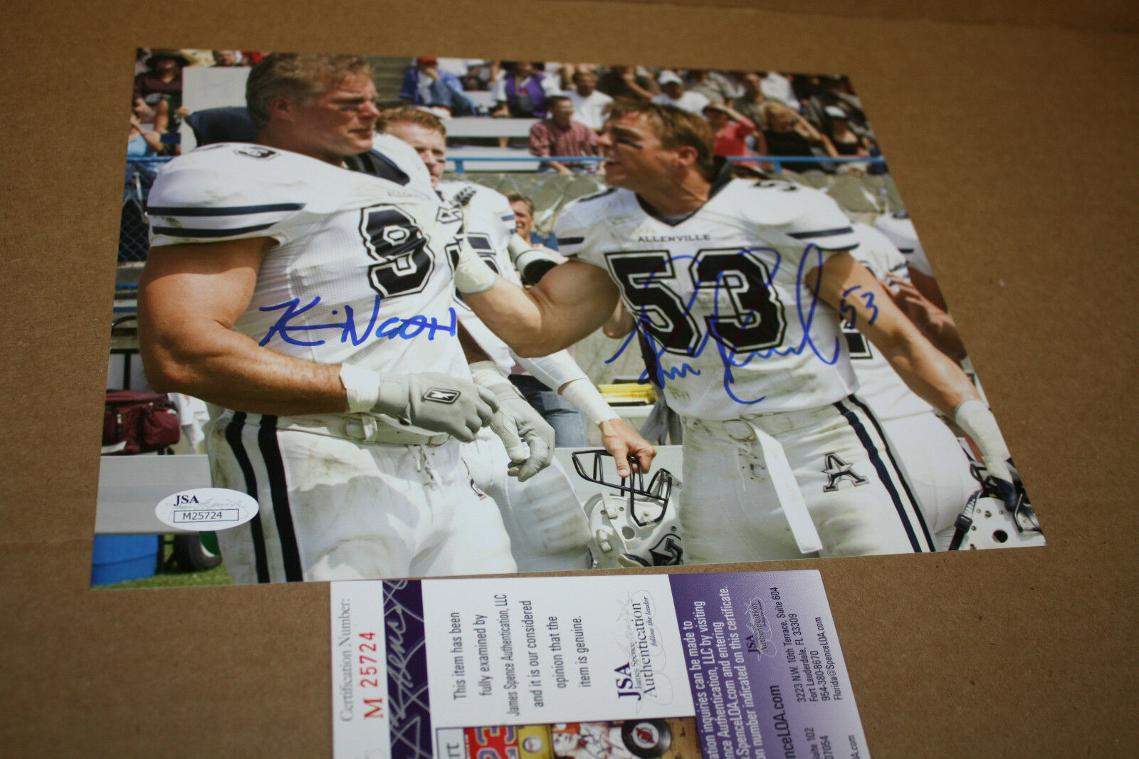 Bill Romanowski Signed Picture - 8X10