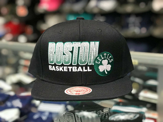 Boston Celtics SCORE KEEPER Snapback Mitchell & Ness NBA Adjustable Hat